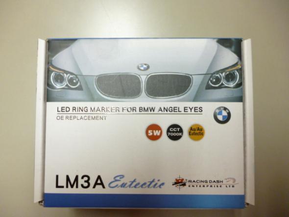 BMW LED リングマーカー スーパーホワイト 7000K 5W 純正交換タイプ