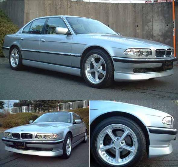 BMW E38 EXEフロントスポイラー(純正色仕上げ)