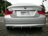 E90 フロント&リヤスポイラー2点セット　ハイクオリティー(ウレタン製)